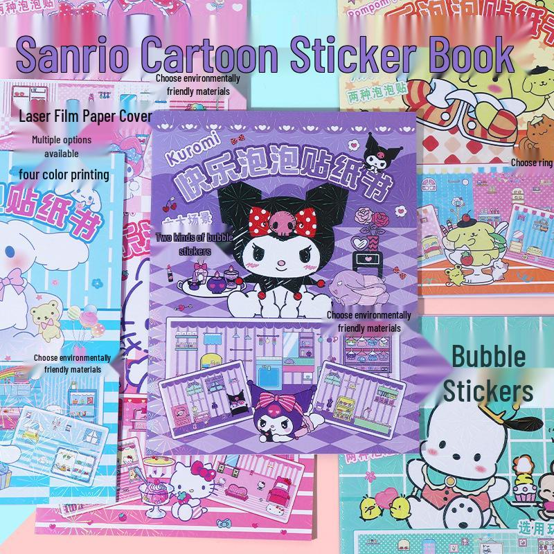 Sanrio Kinder Melody Aufkleber: Vorgeschnitten, Kreative Planerdekoration, Mehrere Stile