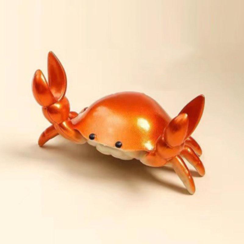 Funny Crab Pen Holder Desktop Creative Lift Weight Stationery Organizer Cute Decor For Desk Work Office Study Ins Aesthetic 2026