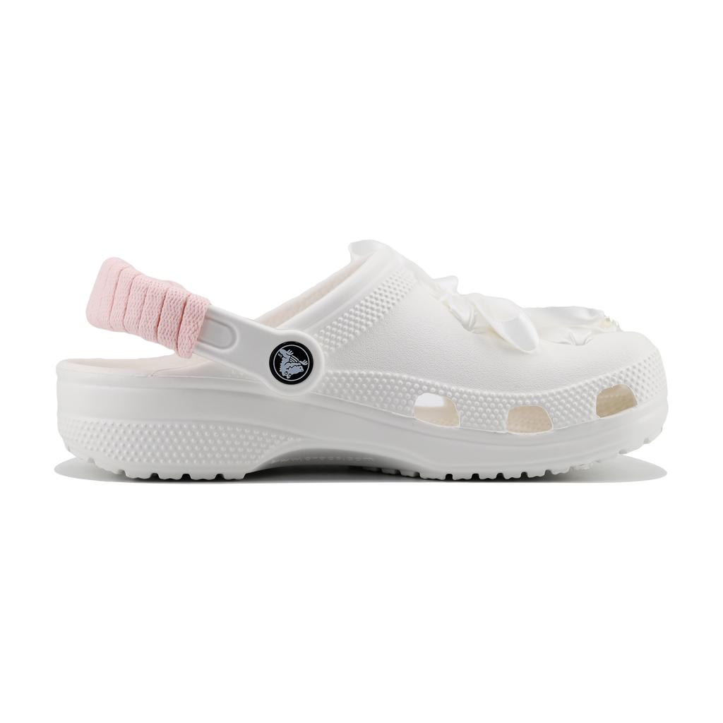 Crocs Classic clog fashion versatile trend carp pie sweetheart strap gift bag style hole shoes for men and women lotus colour