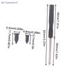 {Summer2} Tire Repair Nail Self-Tapping Screw Plastic Nail Soft Rubber Screw Suitable For Car Motorcycle Tire Puncture Repair