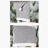 Christmas Grey Hat Chair Back Cover Xmas Chair Decoration Christmas Home Decor