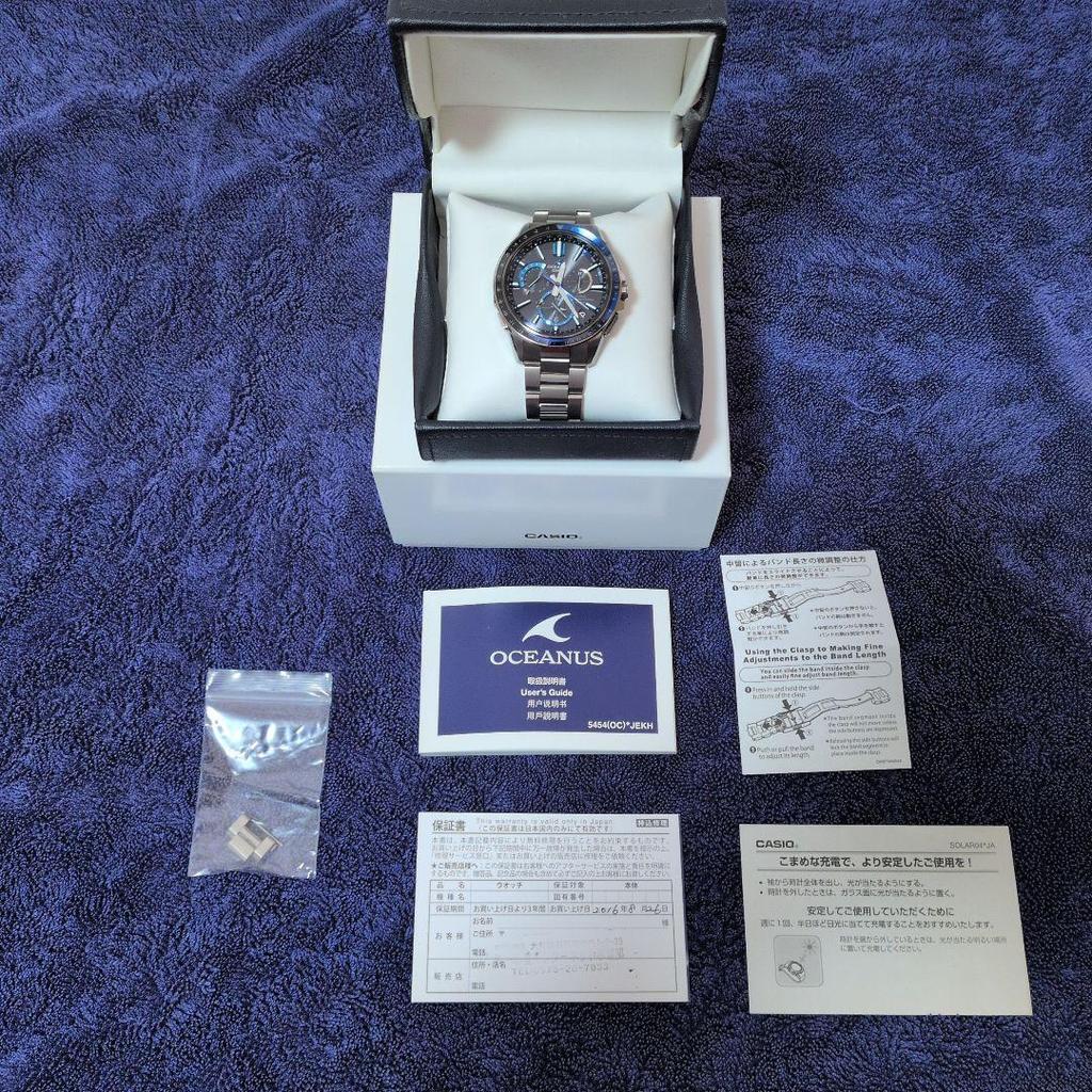 Used [Good condition] Casio OCEANUS OCW-G1100-1AJF
