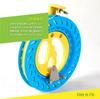 FI & TIME Kite String Reel for Kite Flying (16cm Diameter, 200m Length) - Strong Kite String