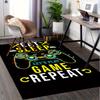 Office Carpet-Eat Sleep Game Repeat Gaming Controller Design, Sofa Rug, Chair Mat for Protectiona108