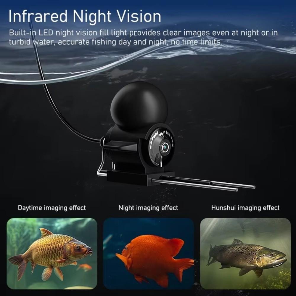 Handheld Underwater Fishing Camera 4.3 Inch LCD Portable Fish Depth Finder Winter Fishing