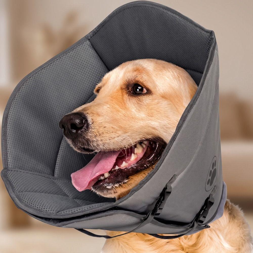 Adjustable Dog Neck Cone Comfortable Fit Neck Protective Circle Wound Recovery Sleeve  Rashes