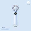Portable USB Rechargeable Desktop Fan - Compact, Strong Wind, Handheld Design for Students