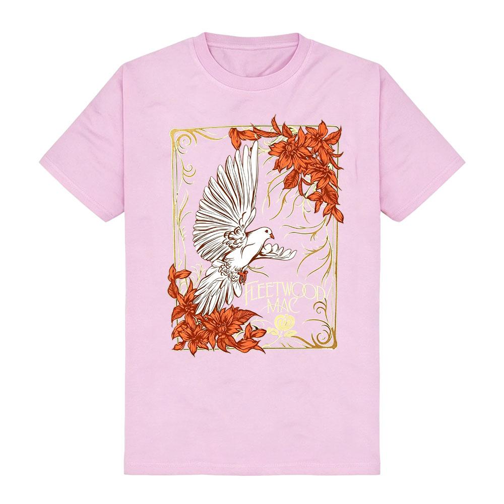 Fleetwood Mac The Dove T-Shirt Jugendstil Orchester Gotische Ästhetik T-Shirt Rundhals Baumwoll T-Shirt Kurzarm Unisex Oberteile
