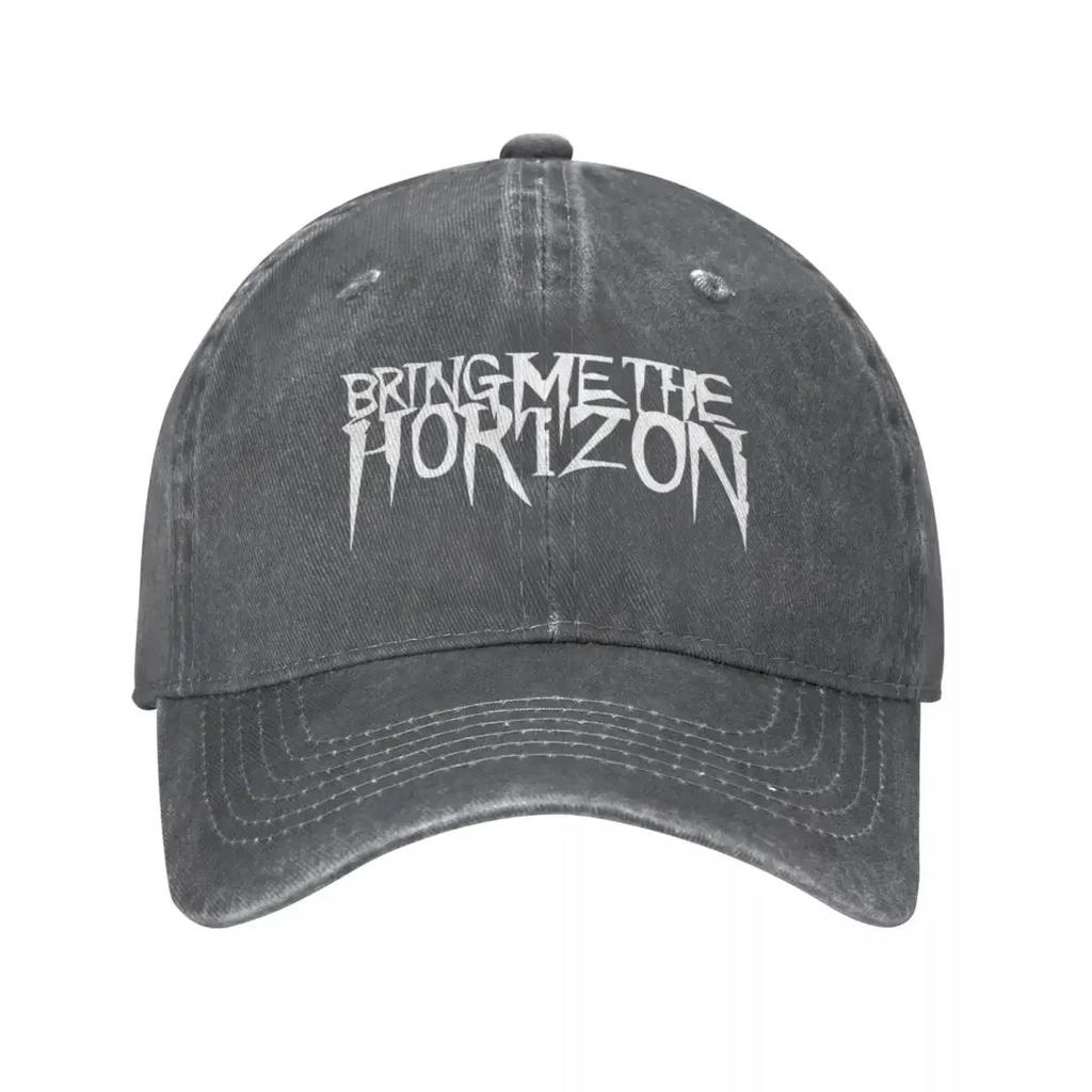 Berretto Trucker Unisex Logo Band Rock BMTH Vintage Pop Usurato Lavato Cappelli Cappello Retrò Outdoor Tutte le Stagioni Regalo da Viaggio