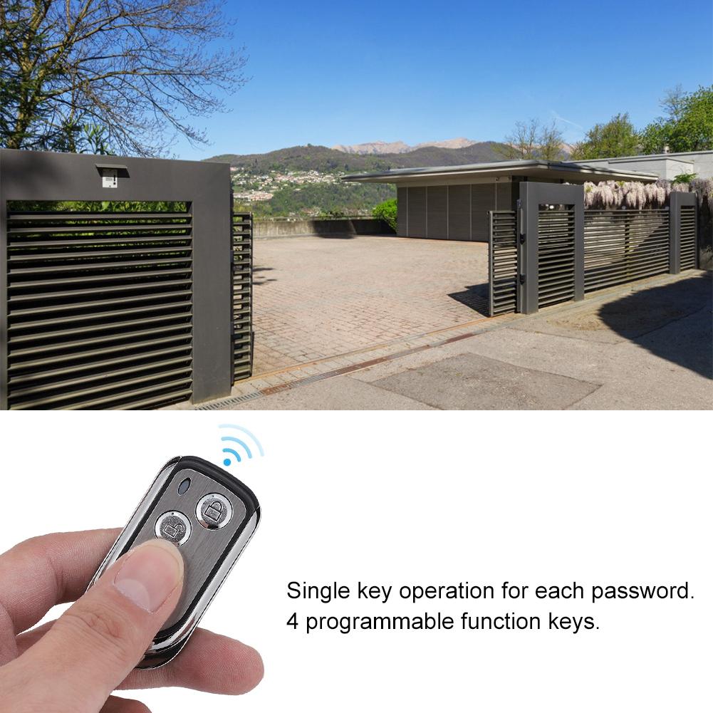 433HZ Wireless Metal Clone Remote Control for Electric Vehicle Motorcycle Lamps