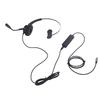 Telephone Headset with Noise Cancelling Microphone Single Ear Support USB C To USB 3.5mm Connector