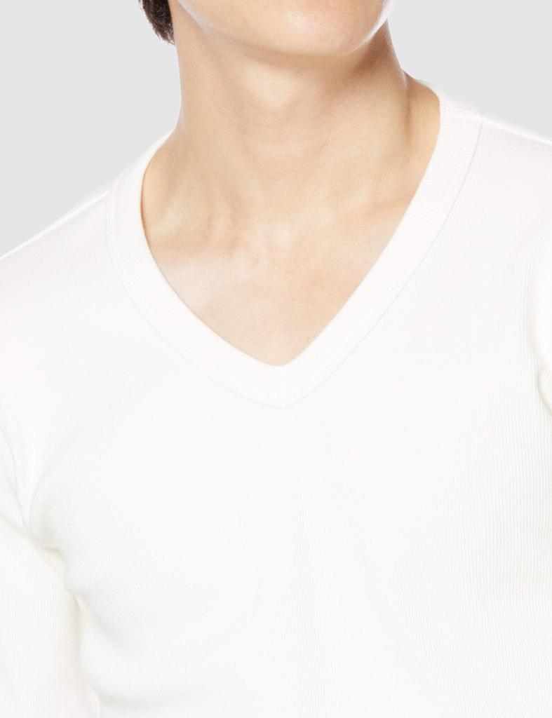 Edwin Official Ribbed Long Sleeve ET5954 V-Neck T-Shirt