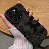 Black Camouflage Pattern Design Phone Case Suitable for iPhone 17 16 15 14 13 12 11 Pro/Max/Plus Anti Drop and Shockproof