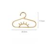 1pc Rattan Boho Kids Clothes Hangers Heavy Duty Wall Mounted Baby Clothes Rack Home Daily Practical Clothing Storage Organizer