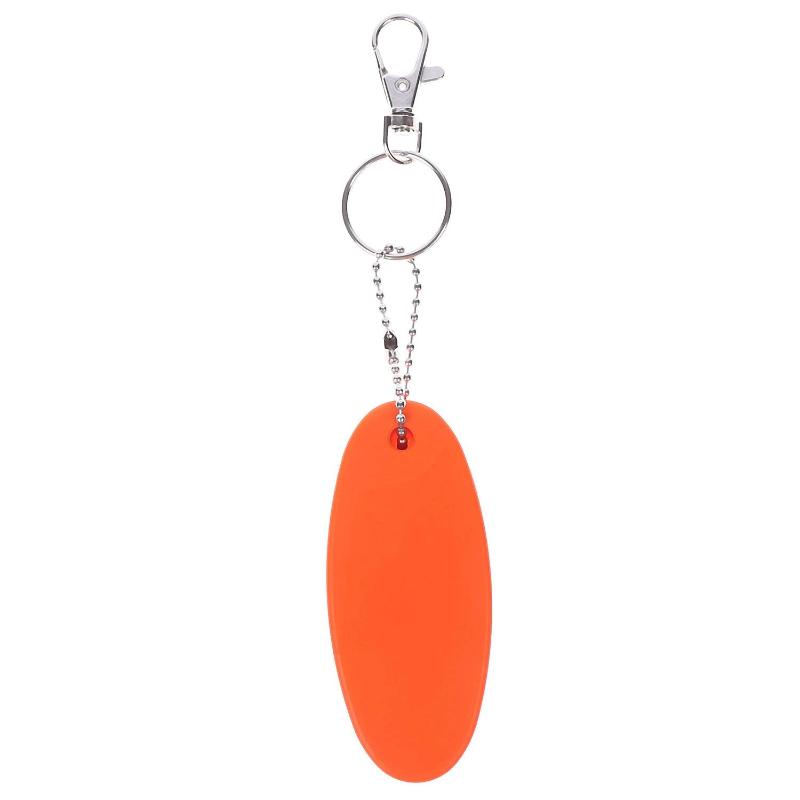 12 Pièces Porte-clés Flottants en Mousse de Couleur Aléatoire Pour Clés de Bateau Porte-clés de Bateau de Couleur Vive Anneaux Porte-clés Flotteur Forme Ovale Pendentif
