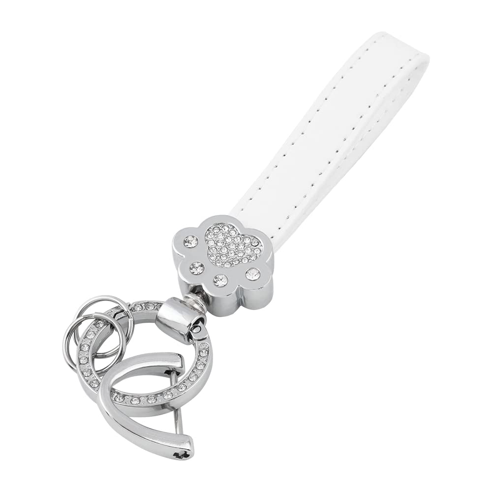 

MAZERO Key Holder, Pet Paw Key Chain, Key Belt, Key Charm, For Cars, Smart