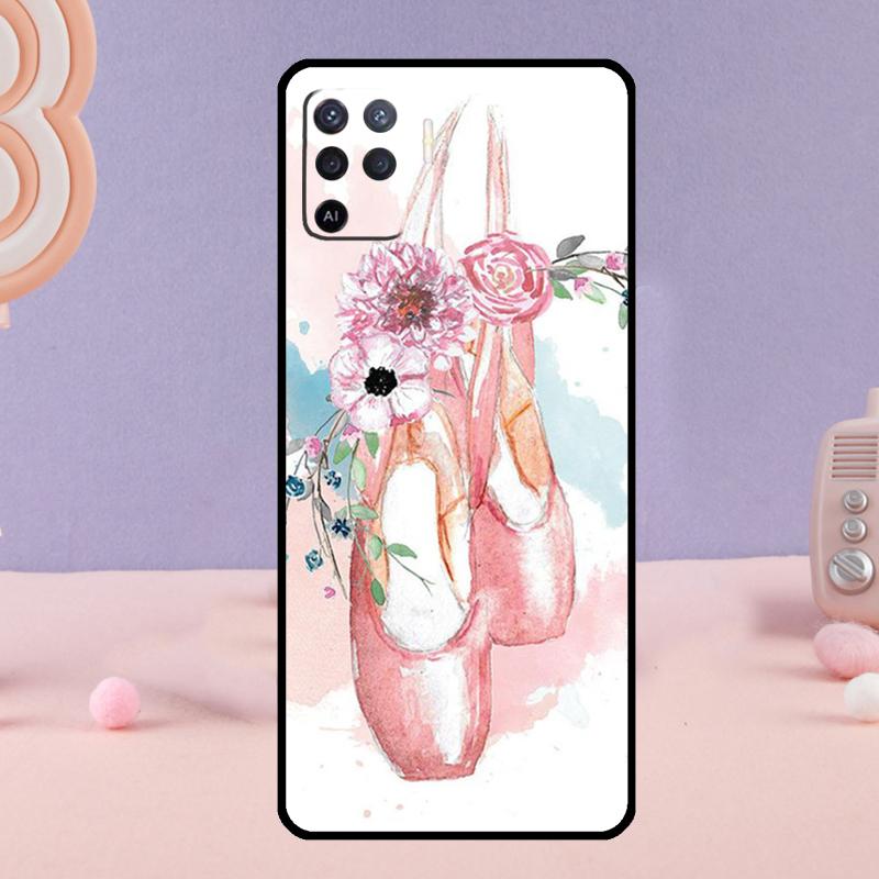 Ballet Ballerina Dancer Phone Case For Oppo A38 A18 A58 A78 A98 A79 A40 A60 A80 A16 A76 A96 A15 A74 A94 A54 A77 A17