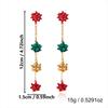 Star Women Christmas Tree Earrings Snowflake Holiday Earrings  Holiday Celebration
