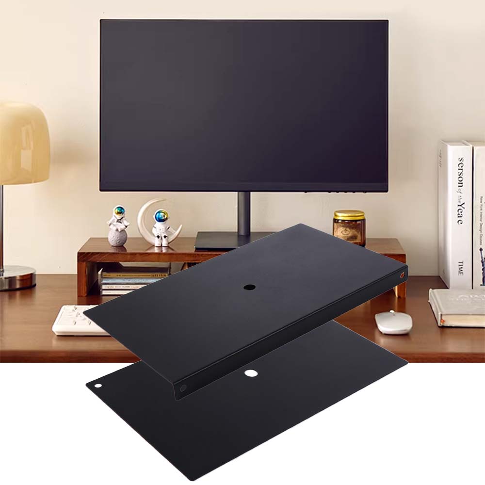 Punch-Free Reinforcement Bracket Plate Thin Table Top Monitor Bracket Laptop Stand