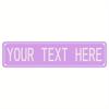 Custom Aluminum Sign Personalized Name Plate Durable Metal Art Indoor Outdoor Decor