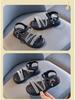 Girls' Soft Sole Open Toe Princess Sandals for Kids - Versatile Roman Style for Medium and Large Children