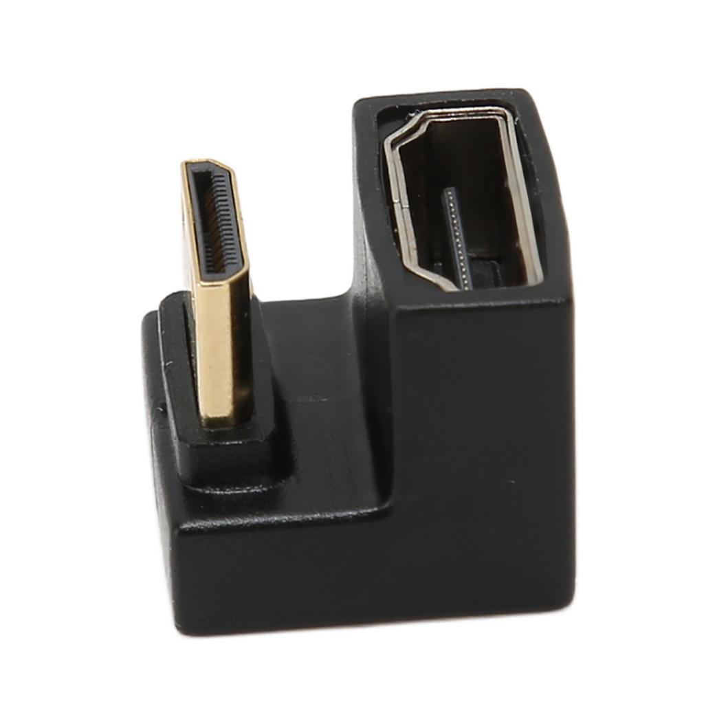 Mini HD to HD Adapter U Shaped Male to Female 8K 60Hz 4K 120Hz 48Gbps Mini HD to HD Converter for PC TV Projector