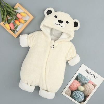 Newborn Snow Bear Family Space Suit Size 90, Korea Best Childrens Clothes