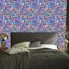 Iridescent Glitter Wallpaper Blue, Violet and Purple 50x1000