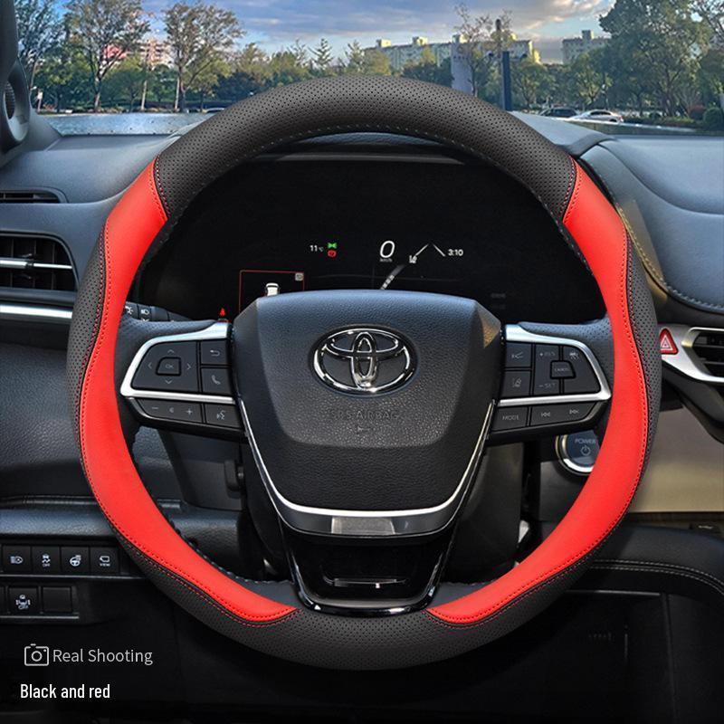 Ultra-Thin Steering Wheel Cover for 2022 Toyota Grevia Modification