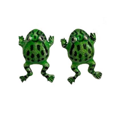 Cute Big Frog Stud-Earring For Women Girls Ear Jewelry Frog Ear Cuff Earrings Party Gifts Haliday Vacation Ornament