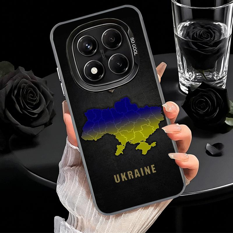 Ukraine Aesthetic Shockproof Phone Case for Xiaomi Redmi Note 15 14 13 12 Pro Plus 11 11S 11T 5G Cover Anti Fall Fundas