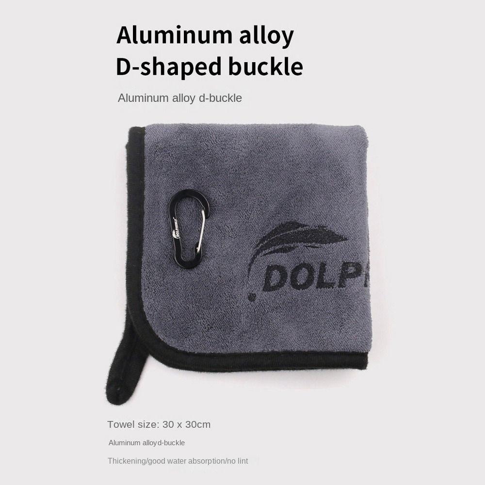 Absorbent Luya Fishing Towel Non Stick Catch Fish Towel Durable Outdoor Hand Wipe Towel