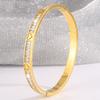 Starry Sky Silver Titanium Steel Bracelet for Women - High-End, Versatile, Full Diamond, Non-Fading Fashion Accessory