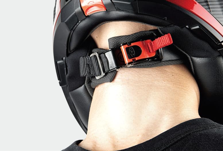 OGK KABUTO RYUKI VESTER Motorcycle Size 2123321 Helmet, Black/White, L,