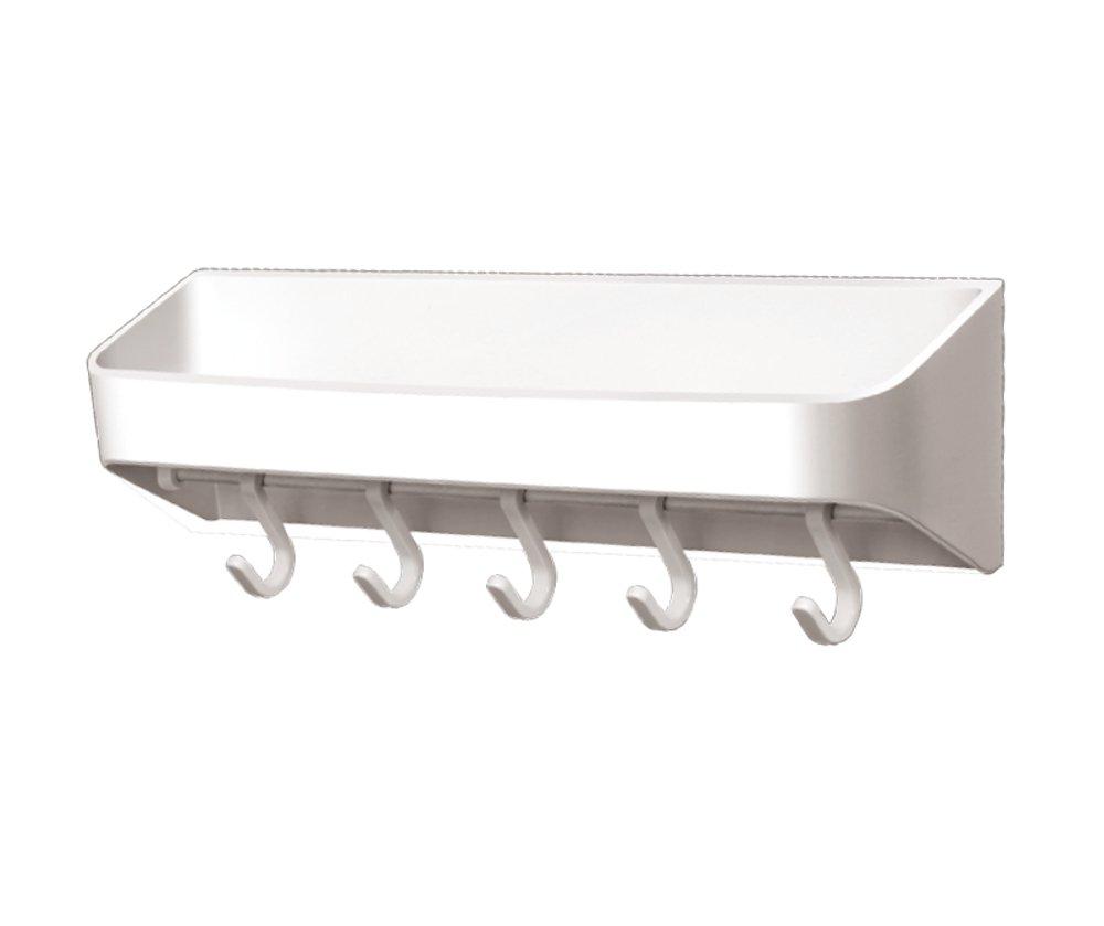 Стеллаж для моющих средств Asvel Lux MG с крючком и магнитом Белый