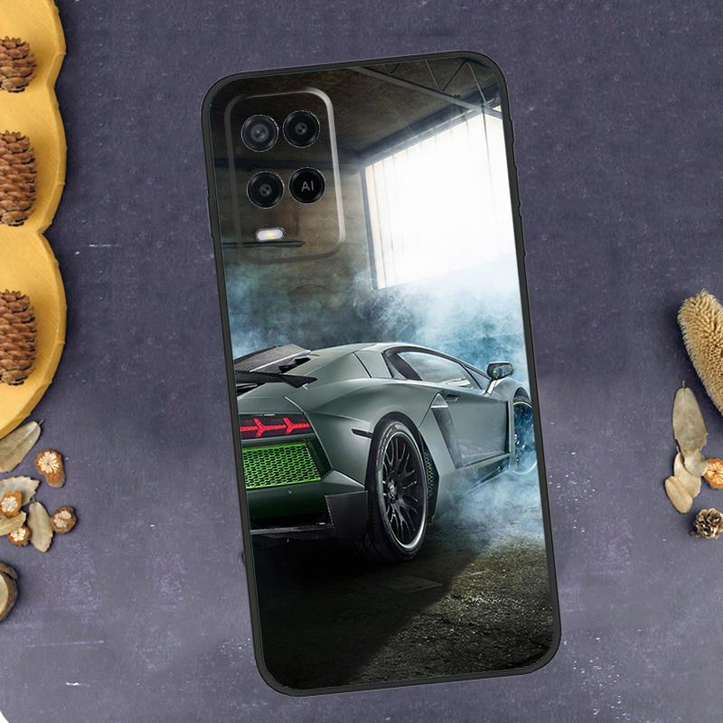 Sport Cars Male Men Phone Case For Oppo A40 A60 A80 A78 A98 A18 A38 A58 A74 A94 A54 A16 A76 A96 A15 A17 A77 A57S
