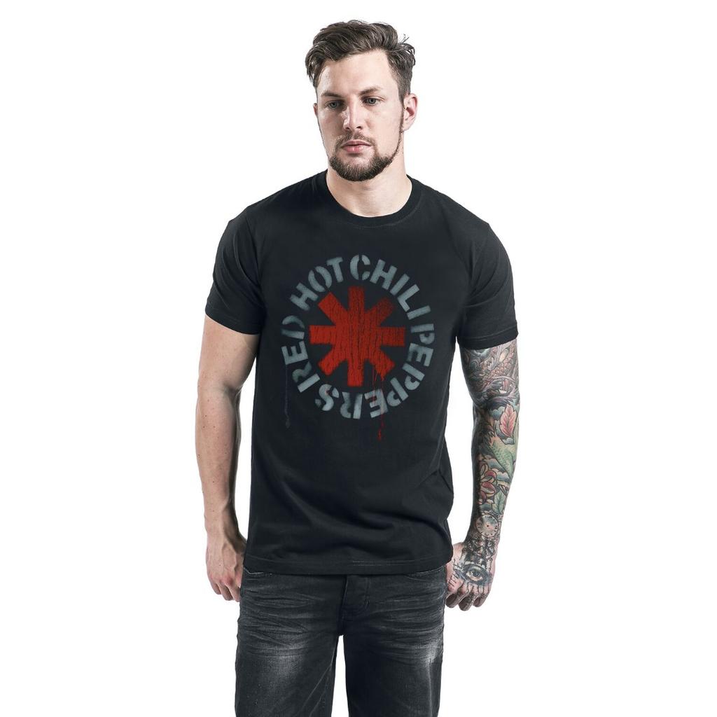 Red Hot Chili Peppers Merch T-shirt Men Women Casual Oversized Y2k Short Sleeve Streetwear Hip Hop Harajuku Female Male Clothing