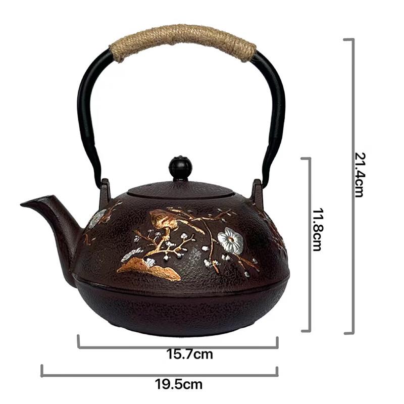 Outdoor Cast Iron Teapot