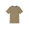 Nike T Shirts Men's Khaki Crew Neck Moderate Straight Fit DV9306-247