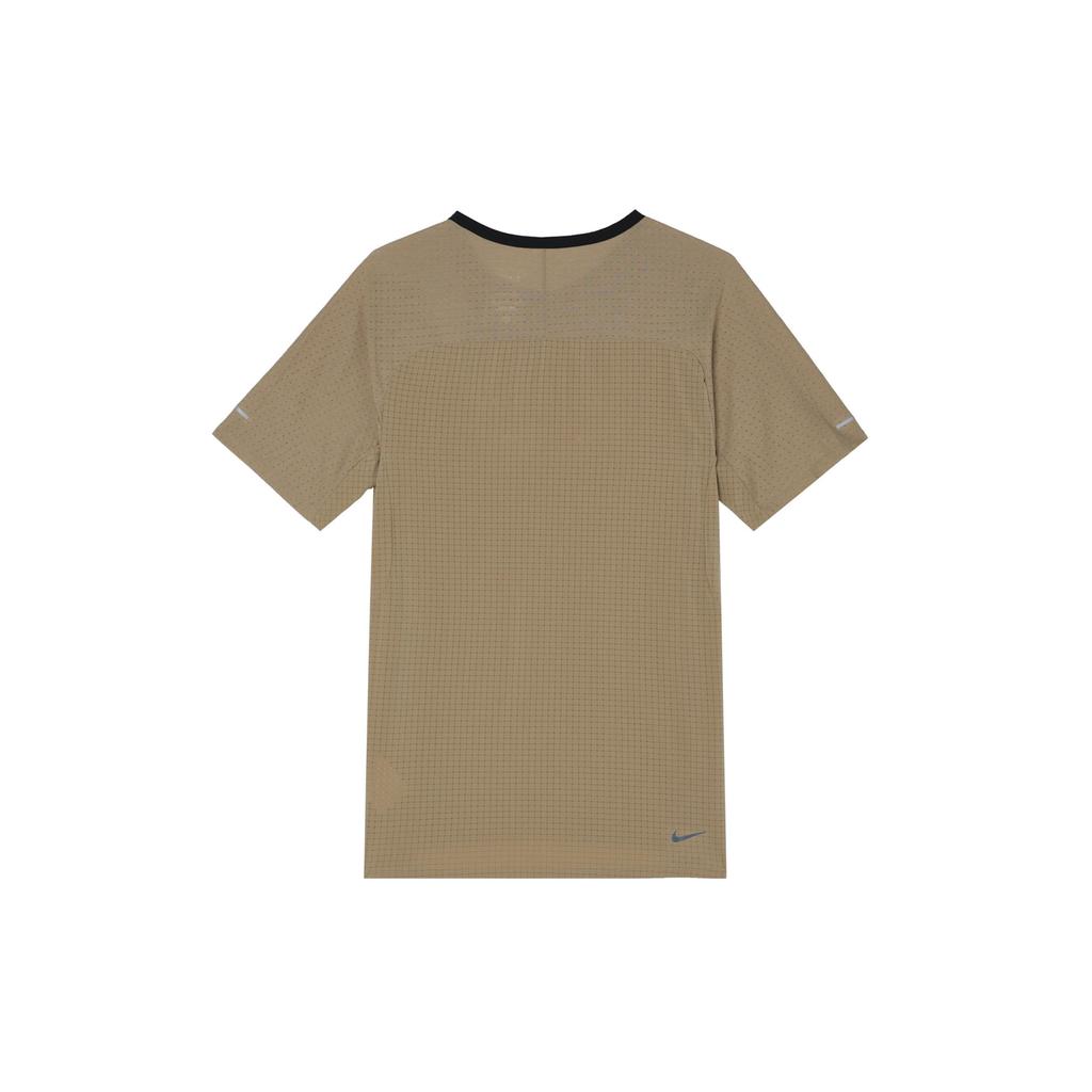 Nike T Shirts Men's Khaki Crew Neck Moderate Straight Fit DV9306-247