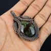 Dragon Blood Jasper 999 Copper Wire Wrapped Pendant, Handmade Gemstone Pendant Jewelry, Gifts For Wife Brand New Pendant