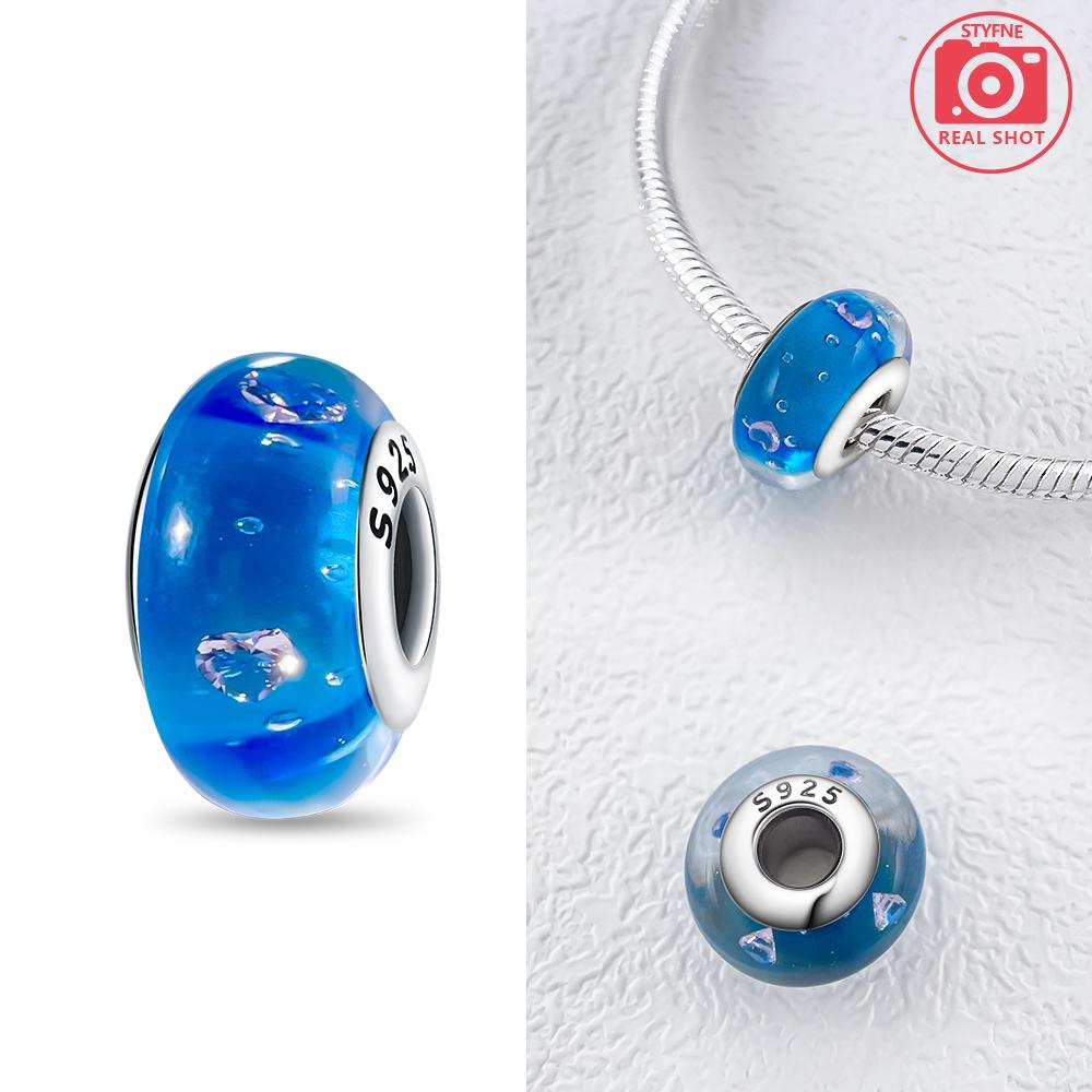 Charms Plata Copper Colors Glass Beads For Charms Copper Colors Original Bracelet For Jewelry Making