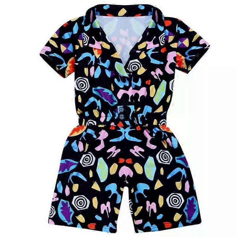 Stranger Things Season 3 Eleven Cosplay Costume Playsuit Shirt Outfit Halloween Costume