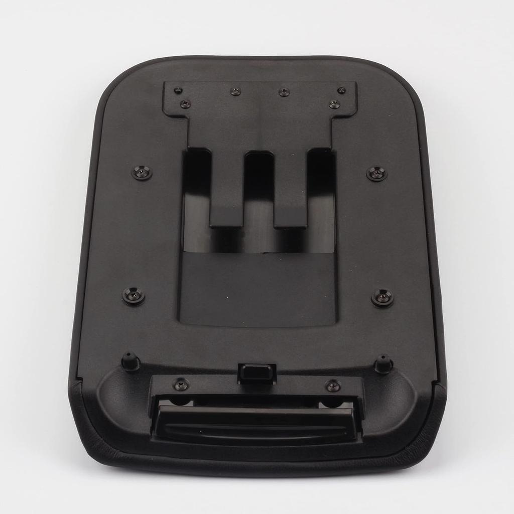 Dasbecan Center Console Armrest Lid Top Pad Compatible With Ford Mustang 2005-2009 Replaces# 5R3Z6306024AAC 5R3Z-6306024-AAC (Black)