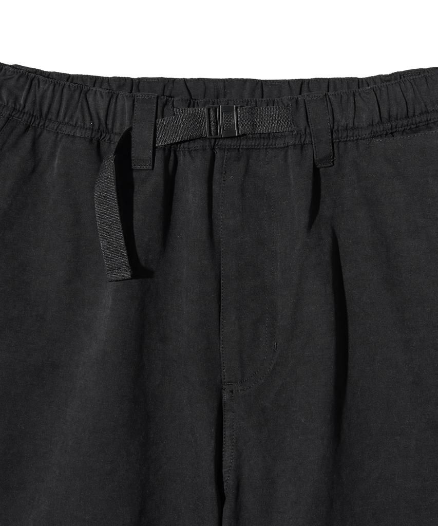 PHYPS MOTORCYCLE H-Tech Peach Cotton Strap Pants Black