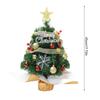 Small Artificial Christmas Tree Desktop Artificial Miniature Pine Tree Desktop Miniature Tree With Ornaments For Entrance Hall