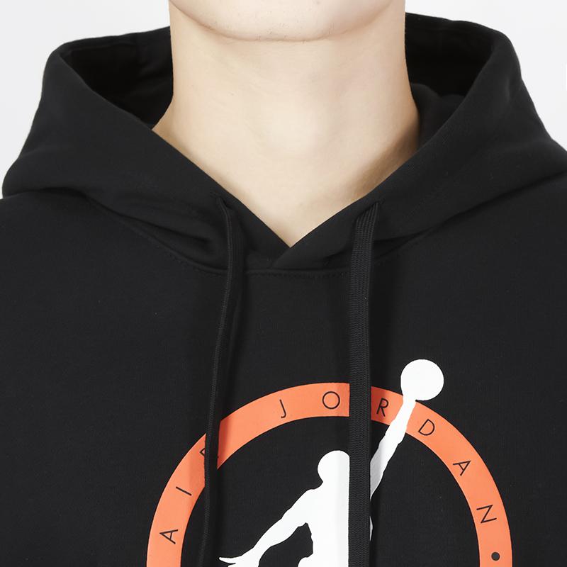 Jordan Flight Mvp Gfx Fleece-Pullover-Hoodie Herren Tops Schwarz FB7051-010