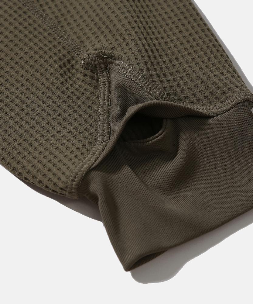MOIF [Aw26] Advanced Waffle L/S Tee / Stone