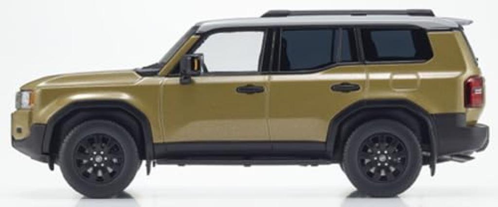 Kyosho Original Scale Toyota Land Cruiser 250 ZX First Edition Finished Product KS03927SG1 1/43 (Sand/Light Gray)