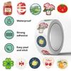 500 Pictures/roll Roll Sticker Tape Cartoon Cute INS Handbook Material Decorative Envelope Mouth